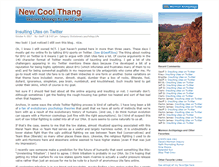 Tablet Screenshot of newcoolthang.com